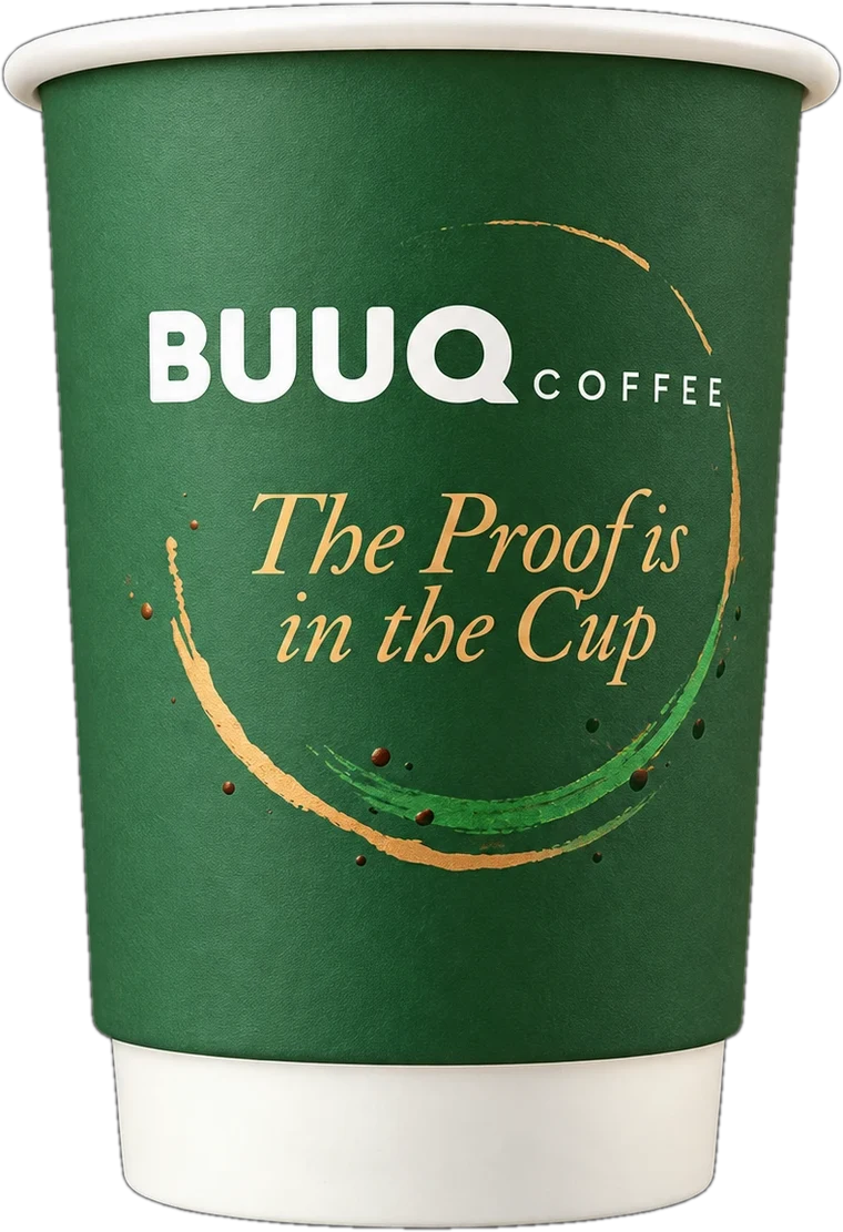 Grüner Buuq Coffee Becher