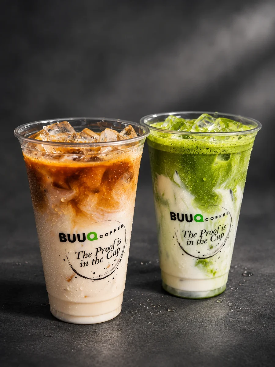 Iced Coffee Latte im Buuq Becher